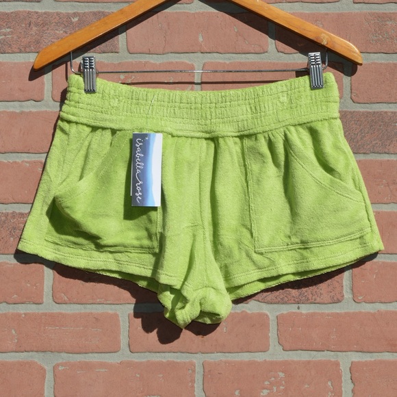 Isabella Rose Soleil Terry Cover Up Swim Shorts Size Medium NWT - Picture 2 of 6